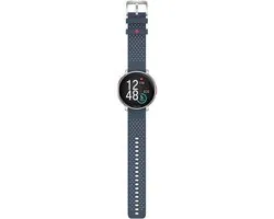 Polar Silicone Horlogeband 22mm - Blauw/Grijs - S-M/L