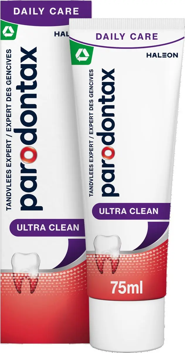 Parodontax Ultra Clean Tandpasta - 300ml (4x75ml)