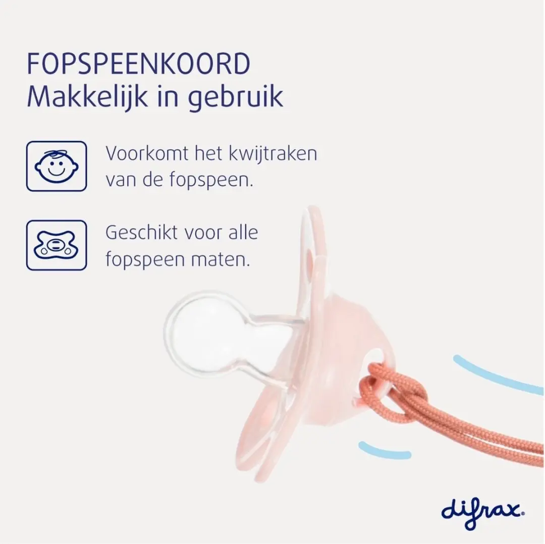 Difrax Fopspeenkoord - 0+ maanden - Multicolor