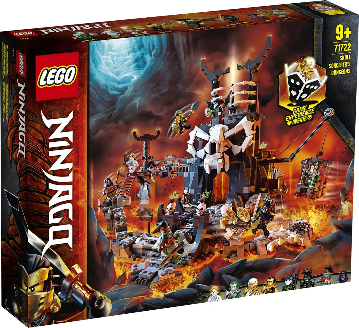 LEGO Ninjago Skull Sorcerer's Kerkers 71722