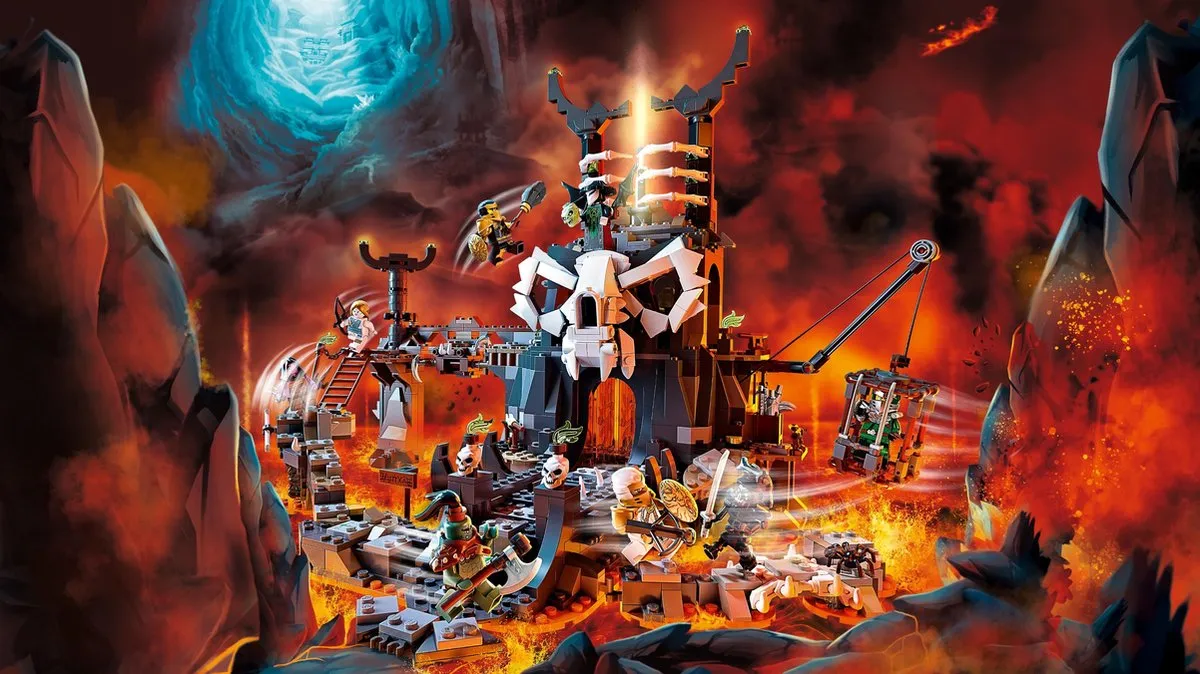 LEGO Ninjago Skull Sorcerer's Kerkers 71722 - 8 Minifiguren - afbeelding 6 van 6