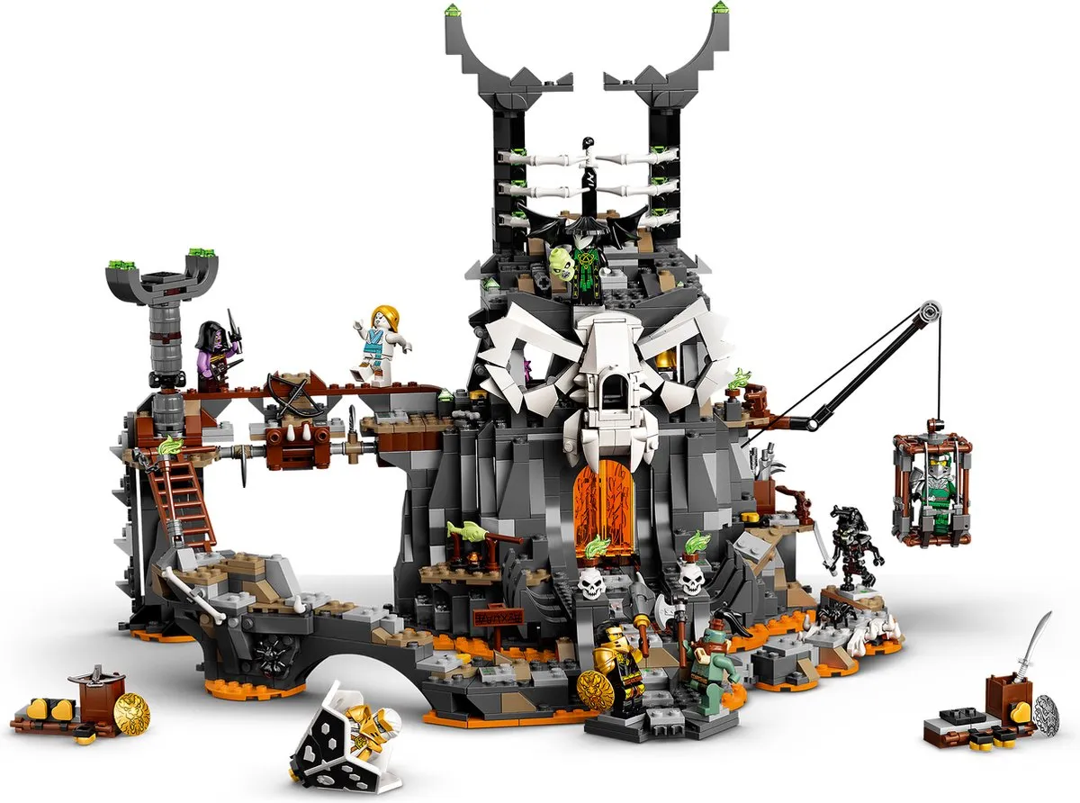 LEGO Ninjago Skull Sorcerer's Kerkers 71722 - 8 Minifiguren - afbeelding 5 van 6