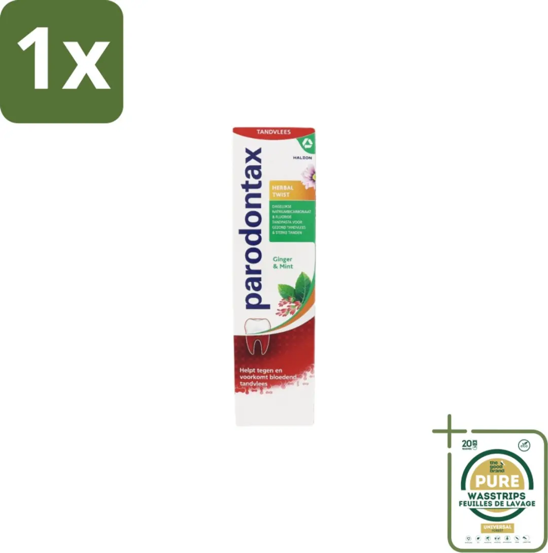 Parodontax Herbal Twist Tandpasta 75ml