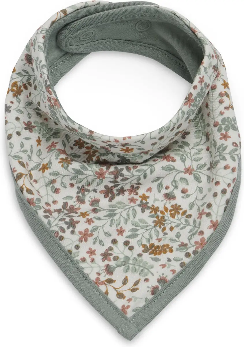 Jollein Slab Bandana Bloom Katoen - 2 Stuks - 24,5 cm - Multicolor - afbeelding 6 van 6