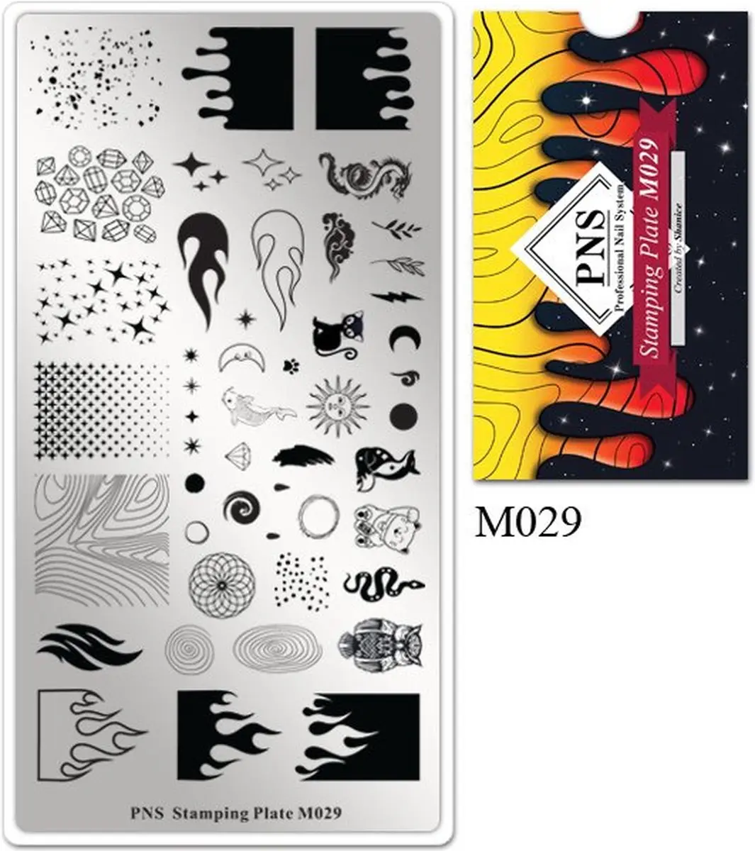 Korneliya PNS Stamping Plate MINI M029