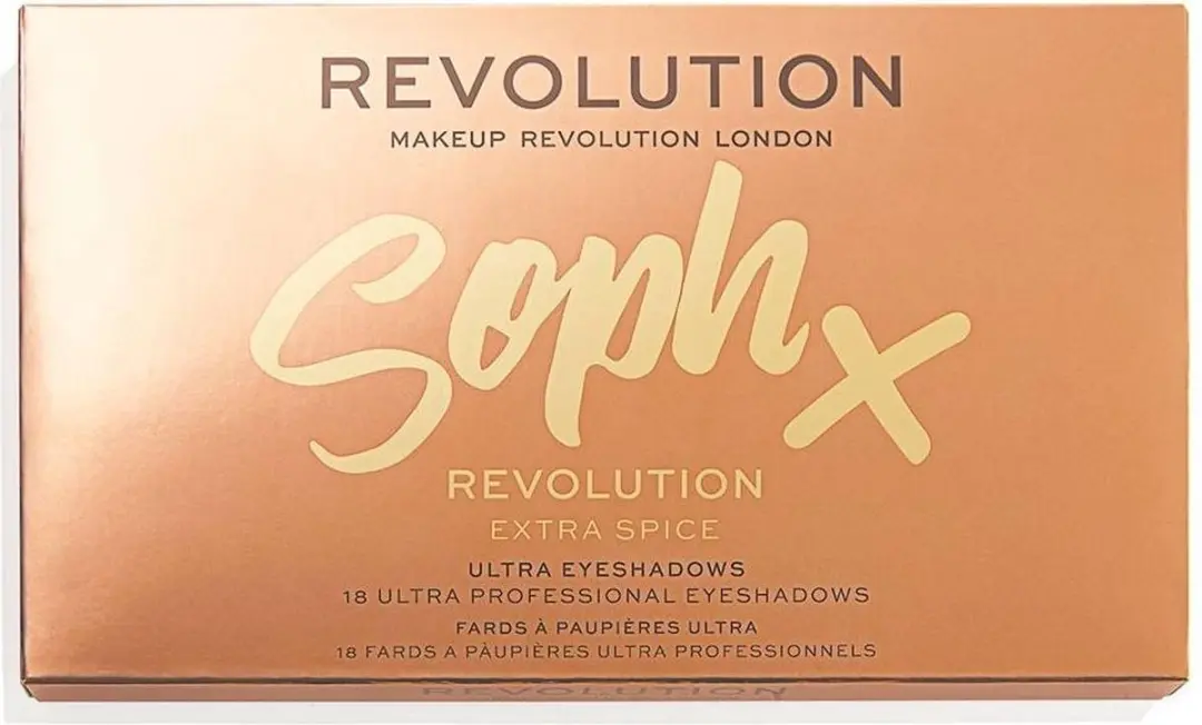 Makeup Revolution Soph X Oogschaduw Palette Extra Spice - 18 Kleuren