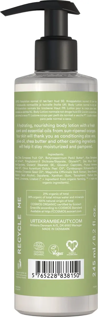 Urtekram Aloë Vera Bodylotion 245ml