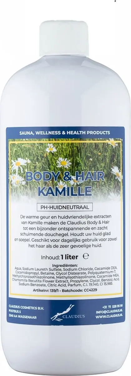 Splashbox Cosmetics Body & Hair Kamille 1L