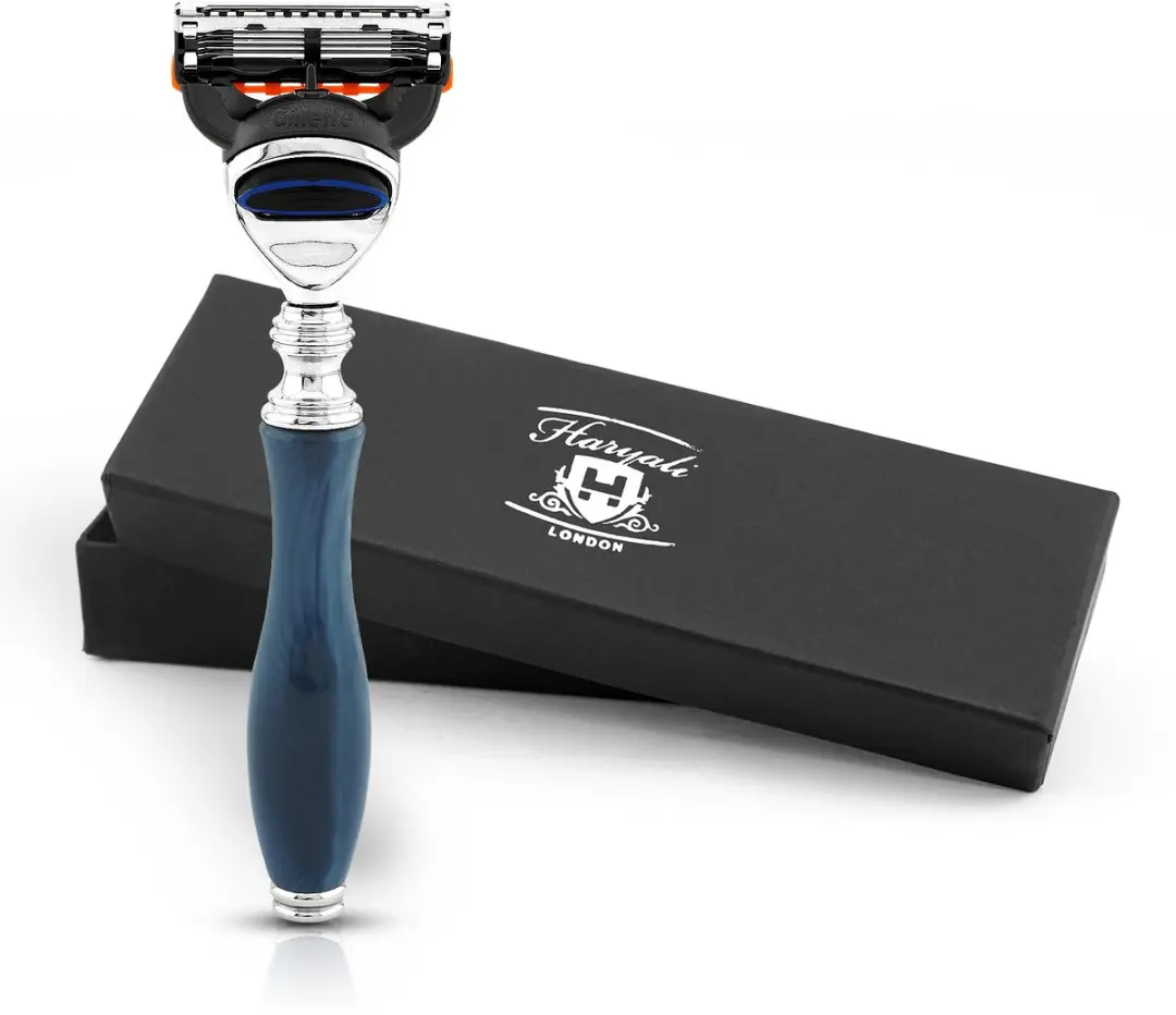Haryali London Fusion 5 Scheermes Blauw