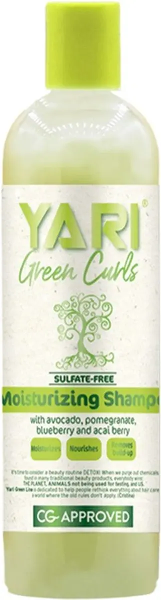 Yari Green Curls Moisturizing Shampoo 355ml
