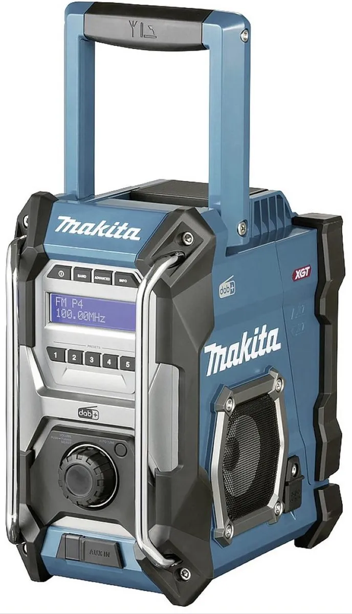 Makita MR003GZ Bouwradio FM DAB/DAB+ - 10W - Zwart/Turquoise