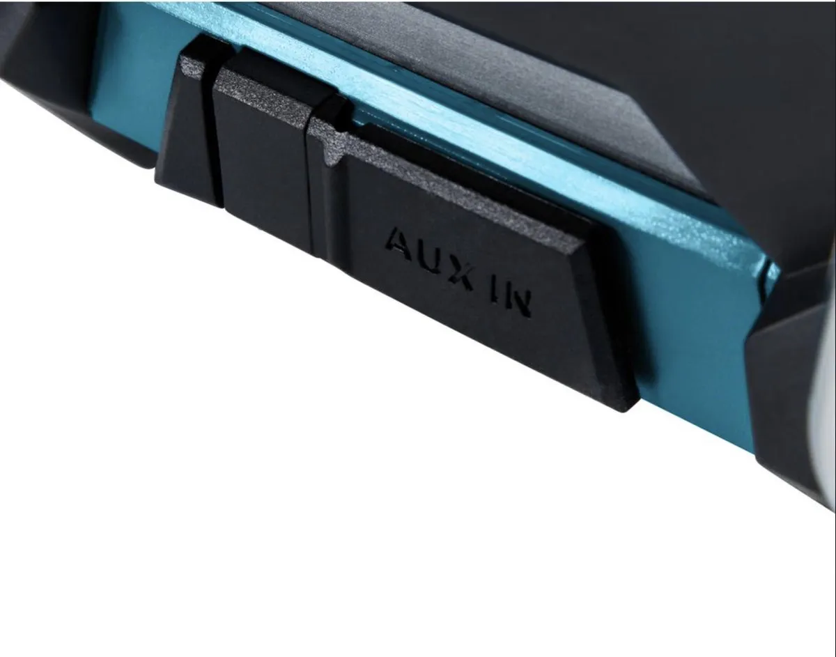 Makita MR003GZ Bouwradio FM DAB/DAB+ - 10W - Zwart/Turquoise