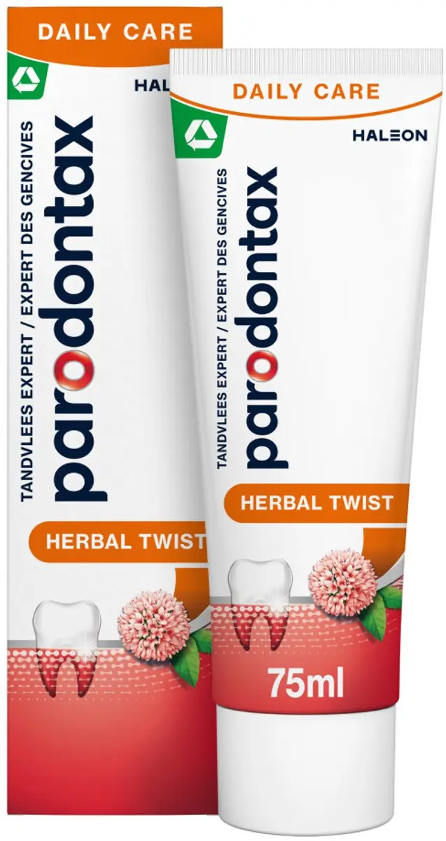 Parodontax Tandpasta Herbal Twist Ginger & Mint 75ml