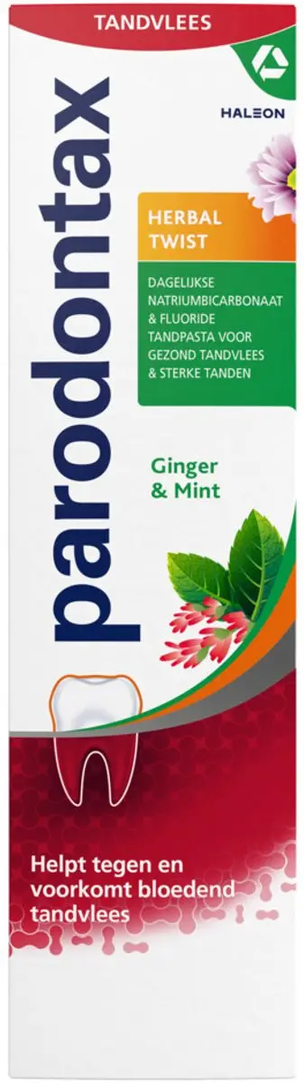 Parodontax Tandpasta Herbal Twist Ginger & Mint 75ml
