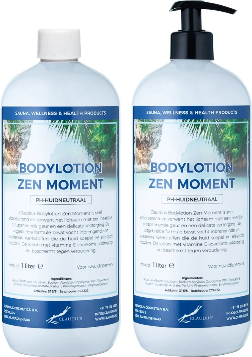 Splashbox Cosmetics Zen Moment Bodylotion 2L - 2 Stuks