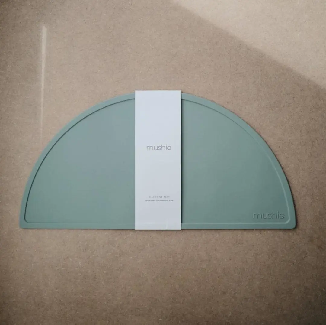 Mushie Siliconen Placemats Dried Thyme - Ø41cm