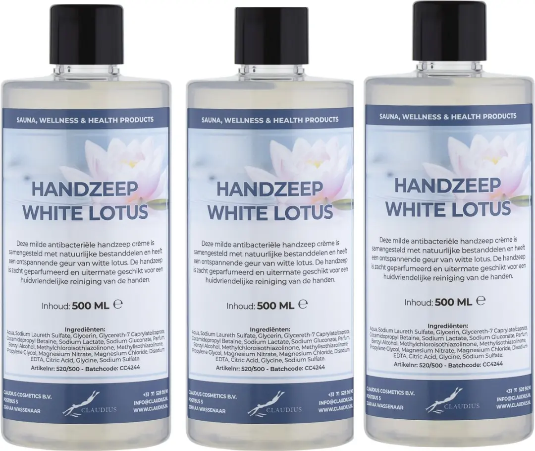 Splashbox Cosmetics Handzeep White Lotus 500ml