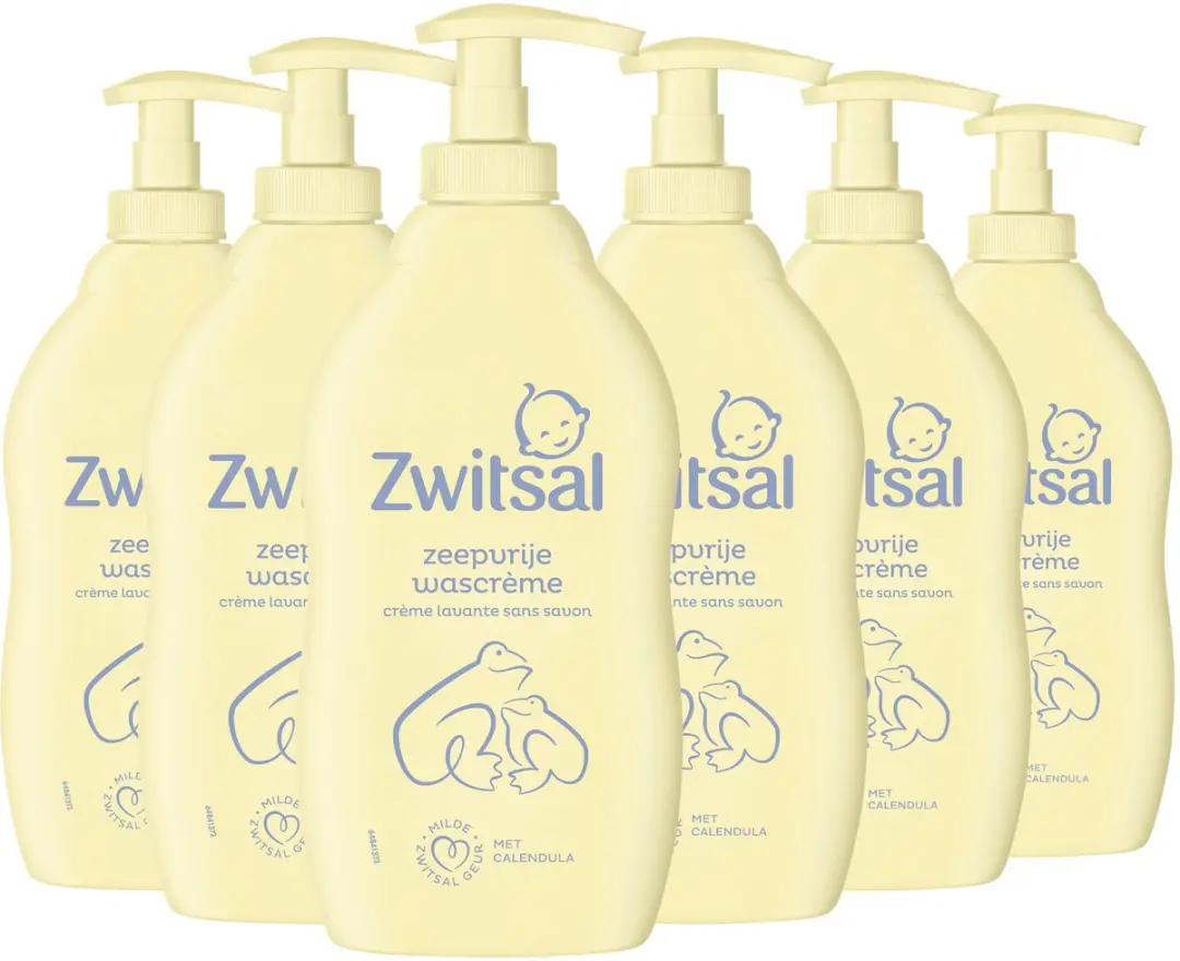 Zwitsal Zeepvrije Wascrème 400ml