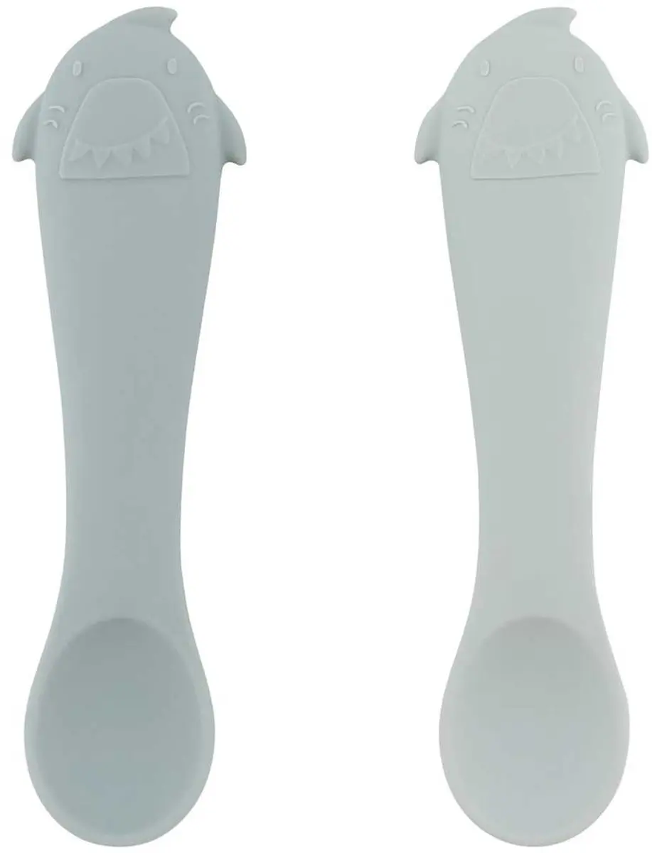 Trixie Baby Lepers Siliconen Set Mr. Shark