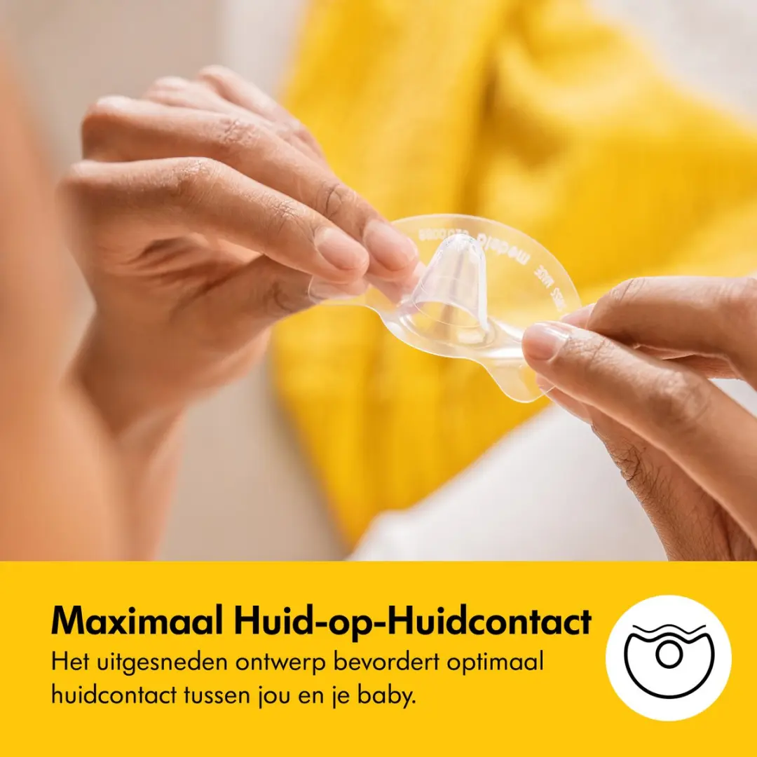 Medela Contact Tepelhoedjes Maat L - 2 Stuks