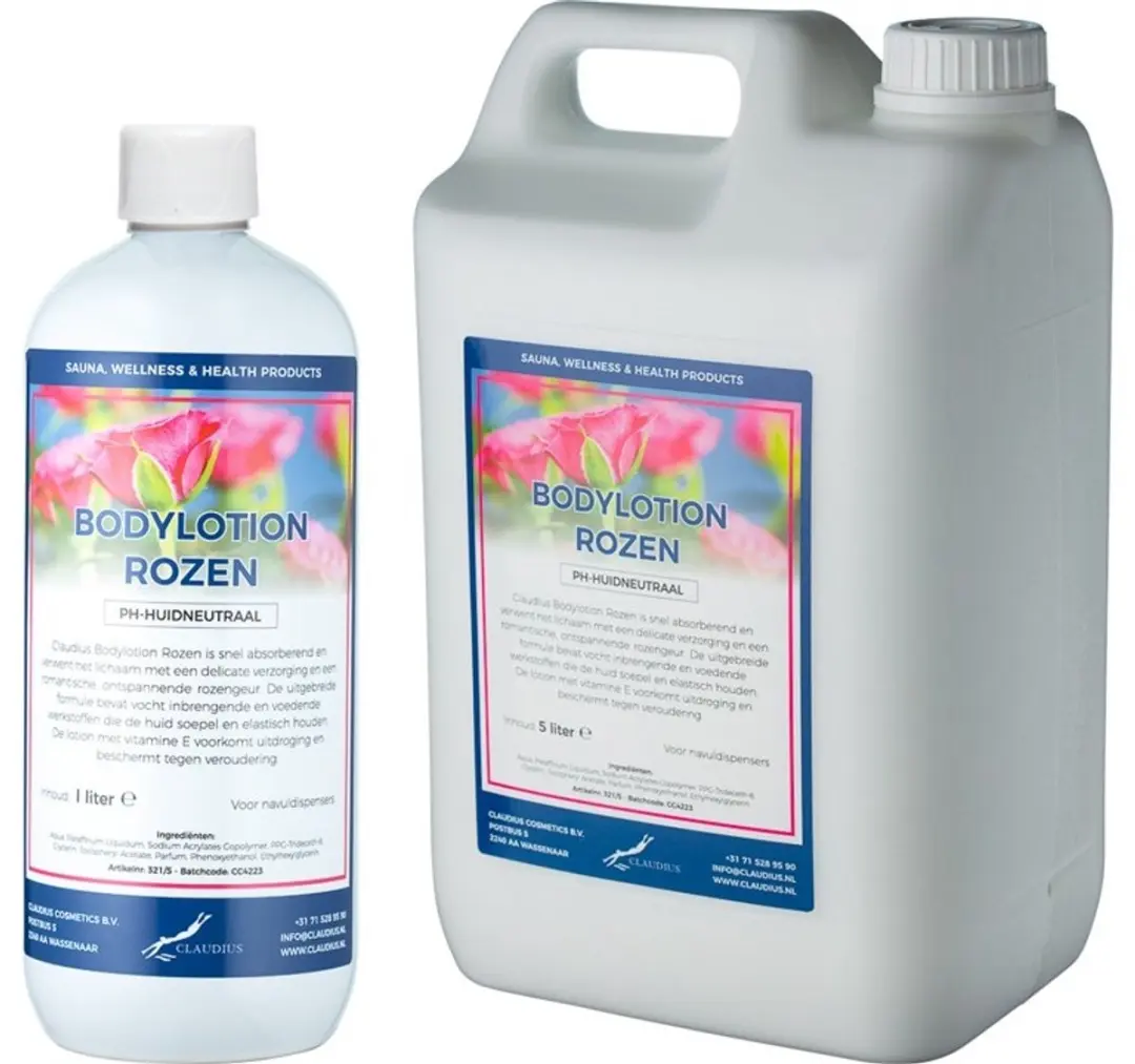 Splashbox Cosmetics Bodylotion Rozen 6L - 2 Stuks