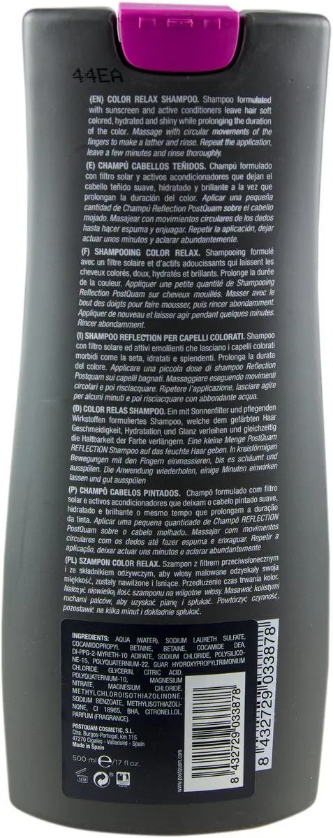 Postquam Specifieke Shampoo Kleur Relax 500ml