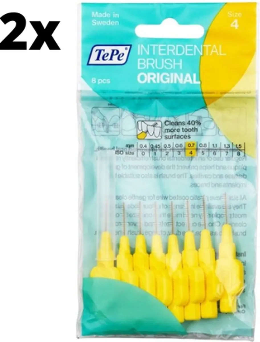 TePe Ragers Geel 0,7mm