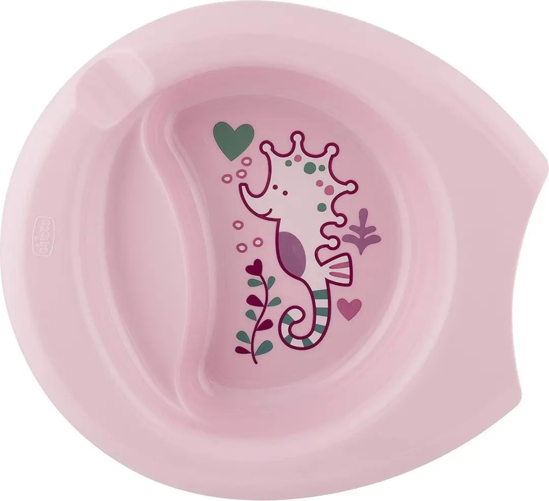 Chicco Diep Dinerbord Zeepaardje