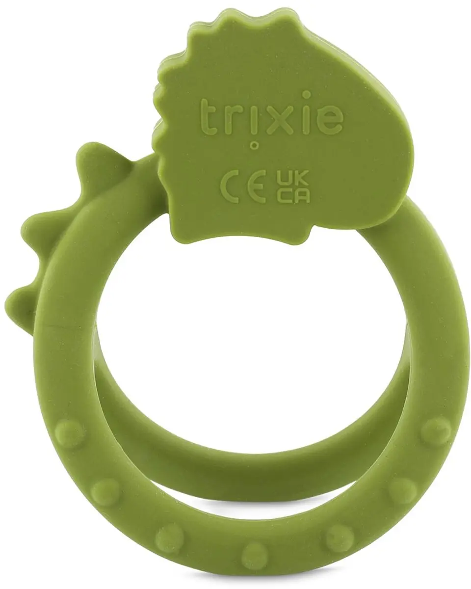 Trixie Sensorische Bijtring Mr. Dino - Groen