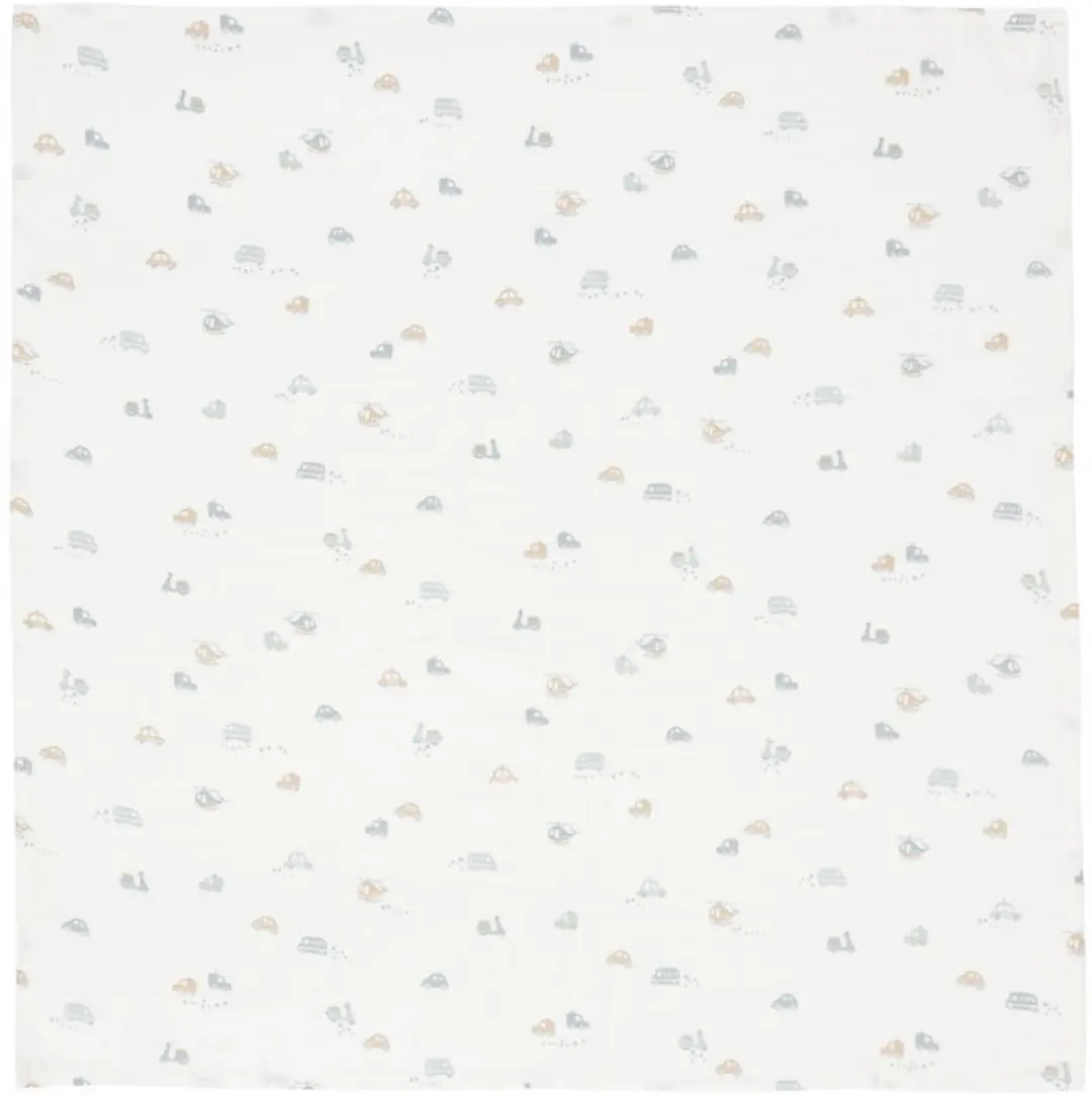 Jollein Hydrofiele Doek Small 70x70cm - 3 Stuks - On The Go - afbeelding 6 van 6
