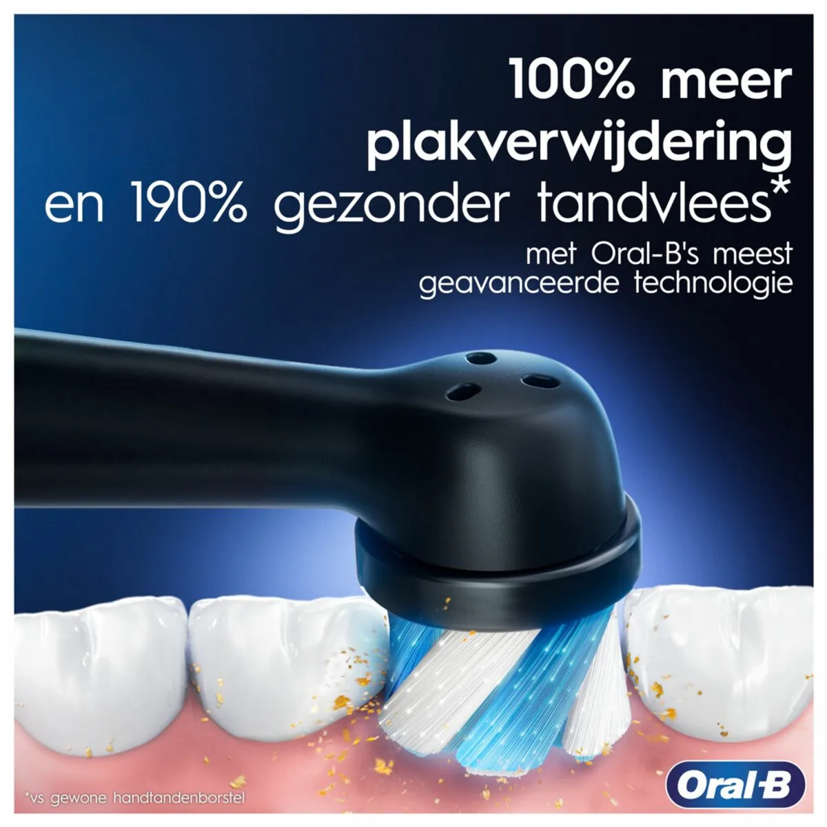 Oral-B iO 7S Elektrische Tandenborstel - Blauw - 2 Borstels