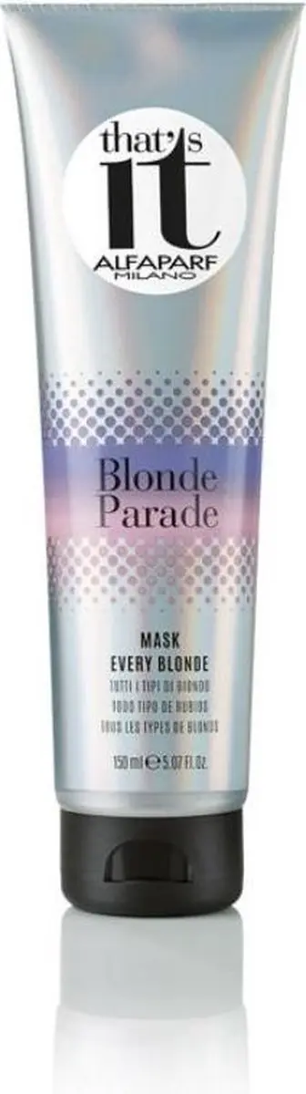 ALFAPARF That's It Blonde Parade Mask 150ml