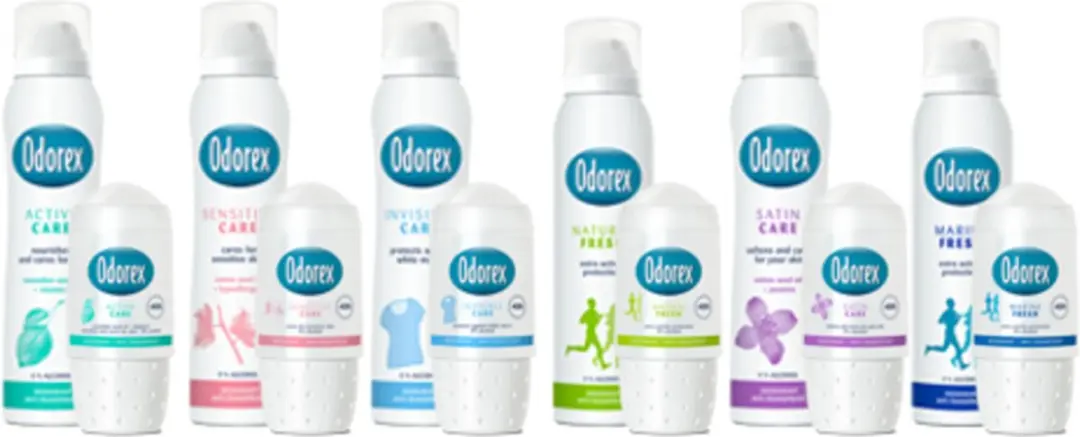 Odorex Deodorant Roller Natural Fresh - 6x50ml