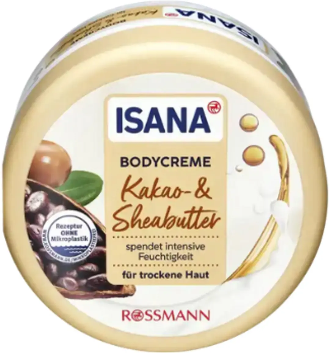 Isana Bodycrème Cacao & Sheaboter 500ml