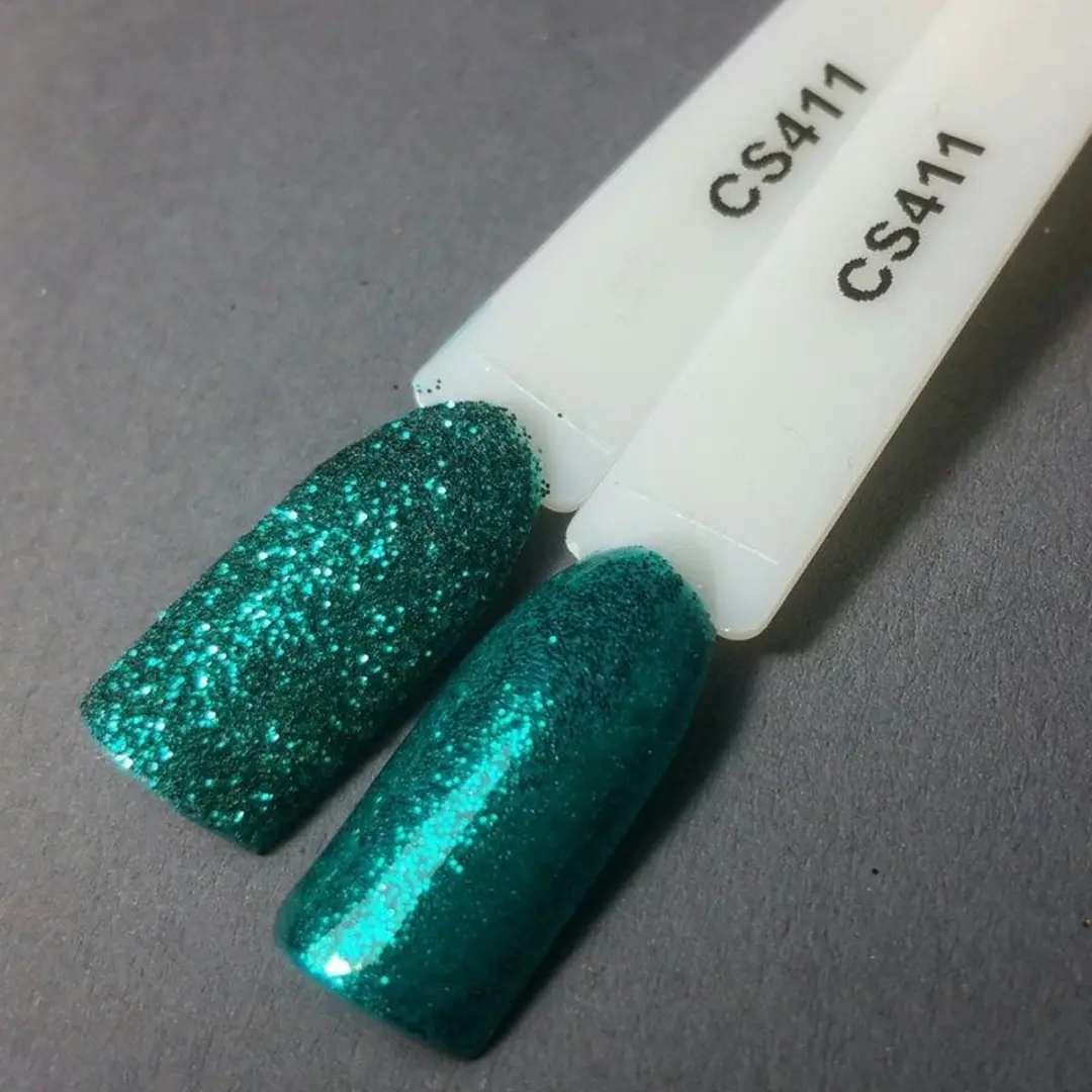 Korneliya Crystal Sugar Nagelglitter 411 Turquoise