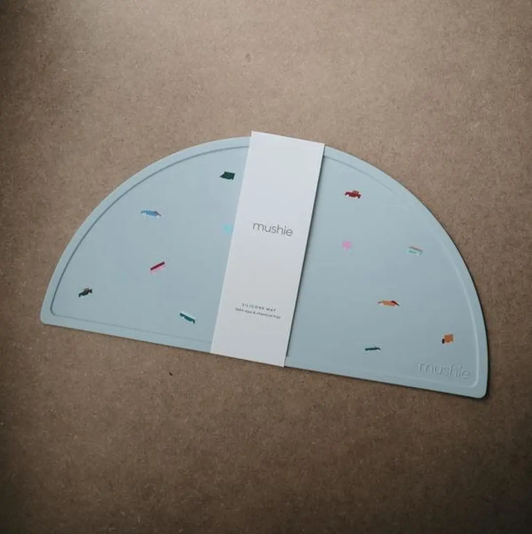 Mushie Siliconen Placemats Dinosaur - 41cm