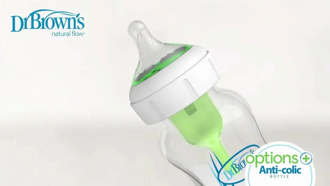 Dr. Brown's Options+ Anti-Colic Babyfles 150ml - Transparant