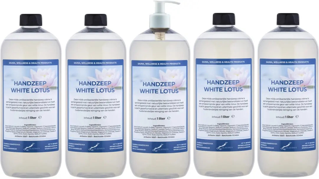 Splashbox Cosmetics Handzeep White Lotus 1L