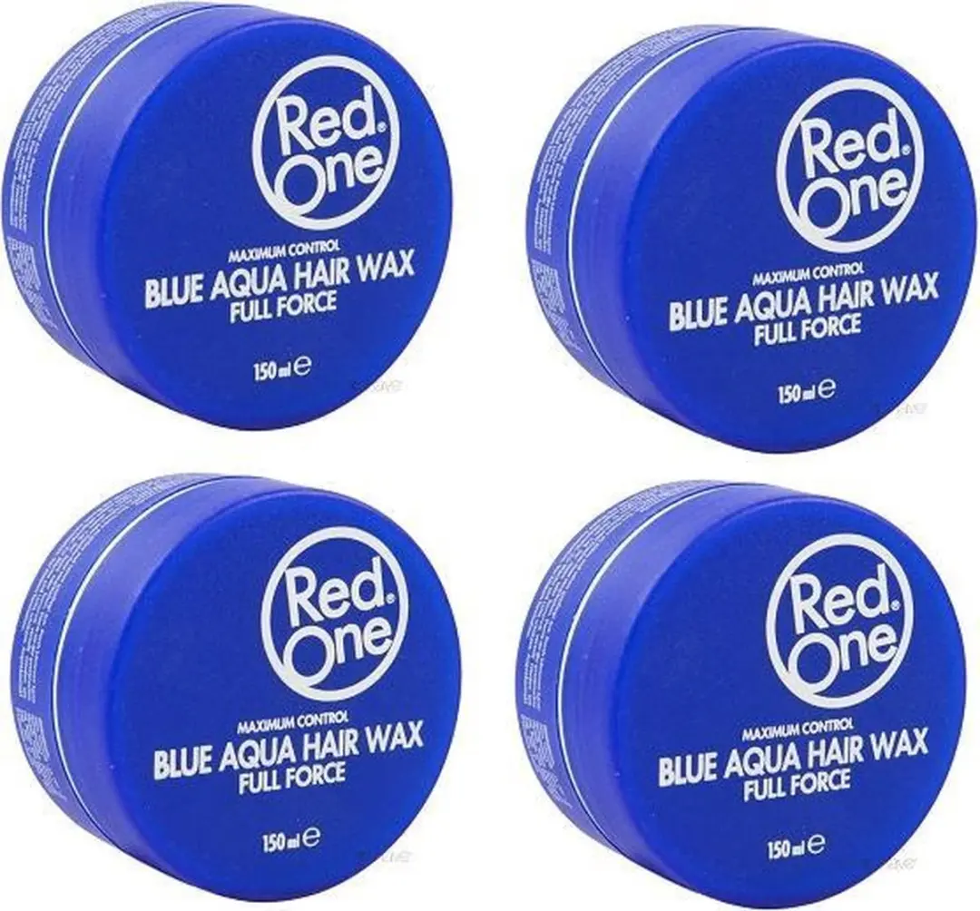 Red One Wax 4-Pack - 600ml (4x150ml) - Blauw Aqua