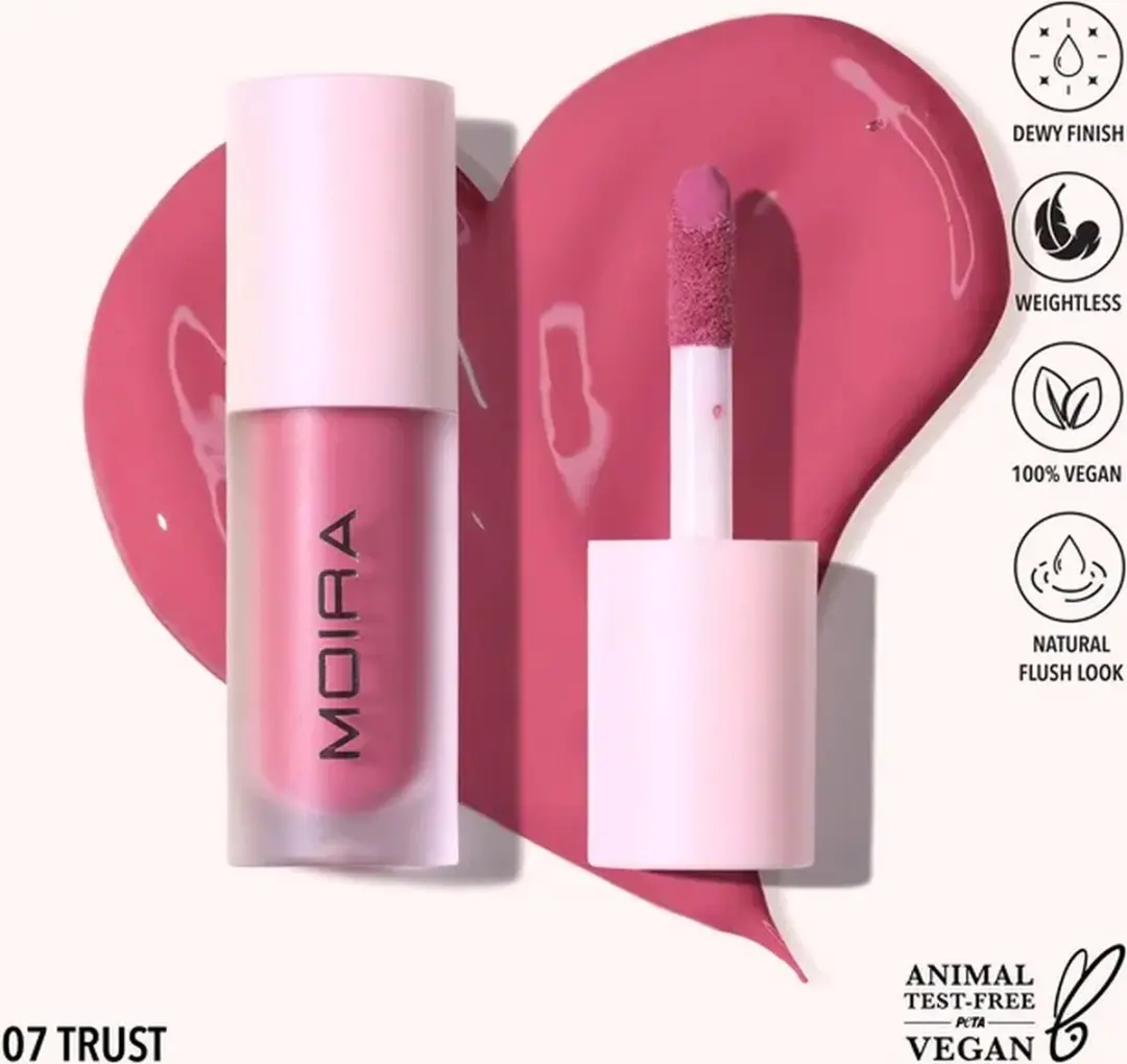 Moira Love Steady Liquid Blush 007 Trust