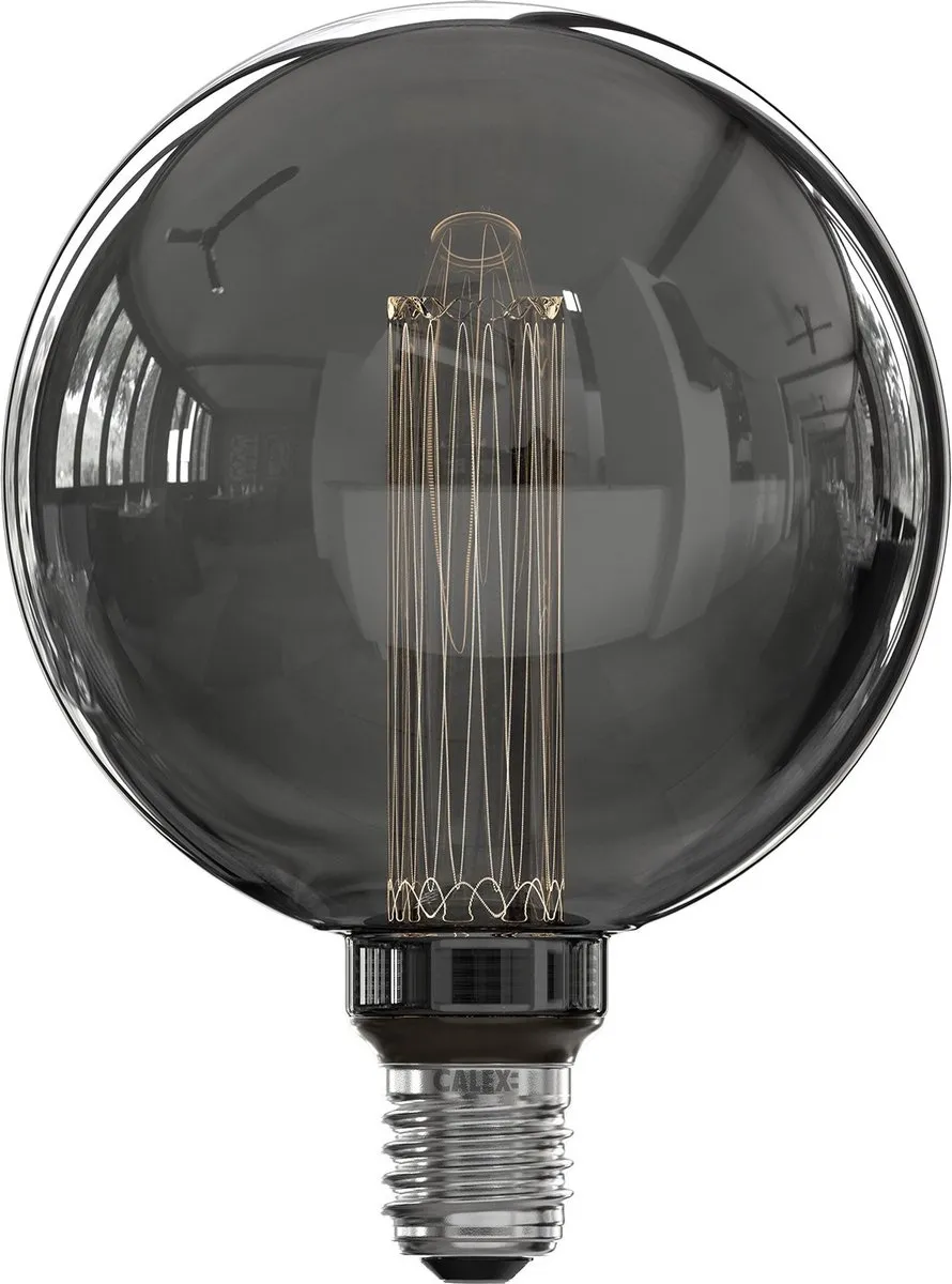 Calex Crown Series LED Lamp E27 3.5W - Rookglas - 2000K - afbeelding 6 van 6