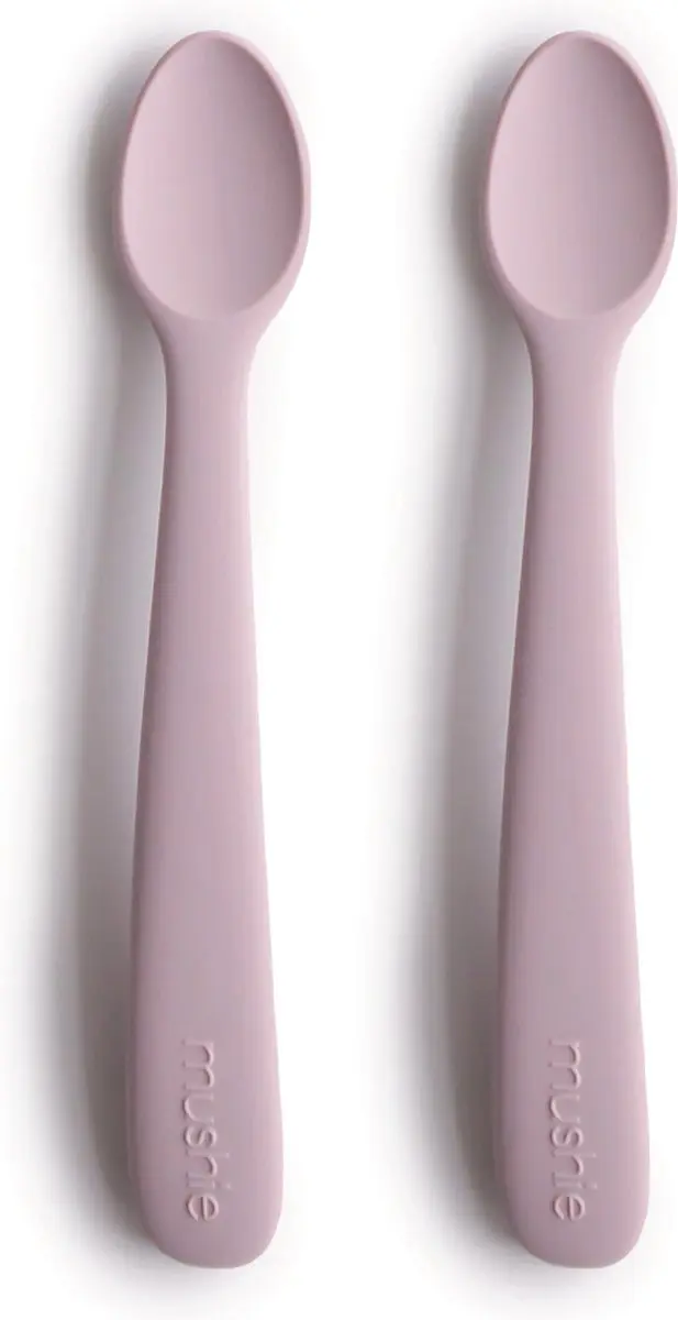 Mushie Kinderbestek Set Lepels - Soft Lilac