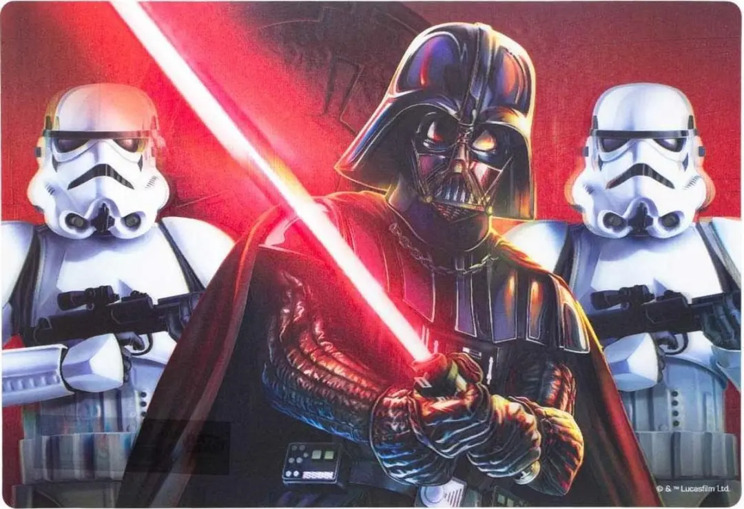 Disney Star Wars 3D Placemat Darth Vader & Stormtroopers