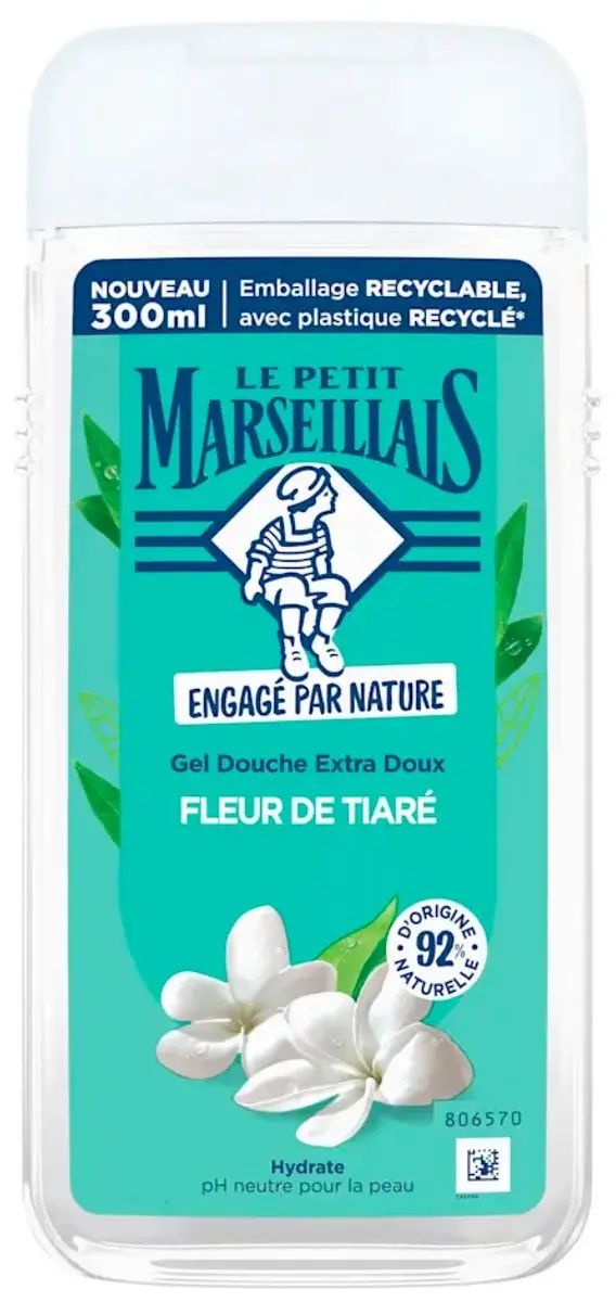 Le Petit Marseillais Tiarébloem Douchegel 250ml