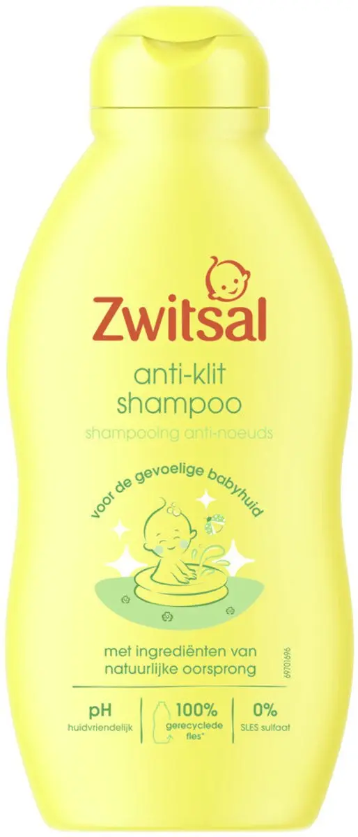 Zwitsal Anti-Klit Shampoo 200ml - 6 Stuks