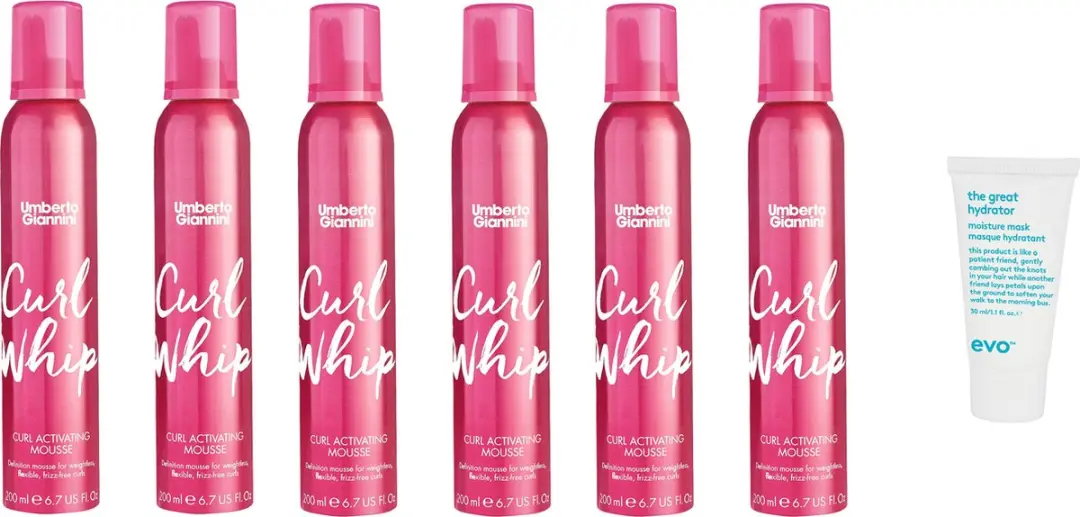 Umberto Giannini Curl Whip Activating Mousse 1200ml