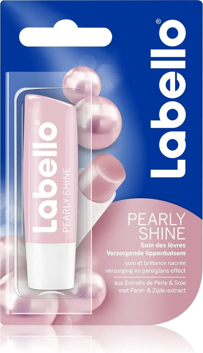 Labello Pearly Shine Lippenbalsem 4.8g - Roze