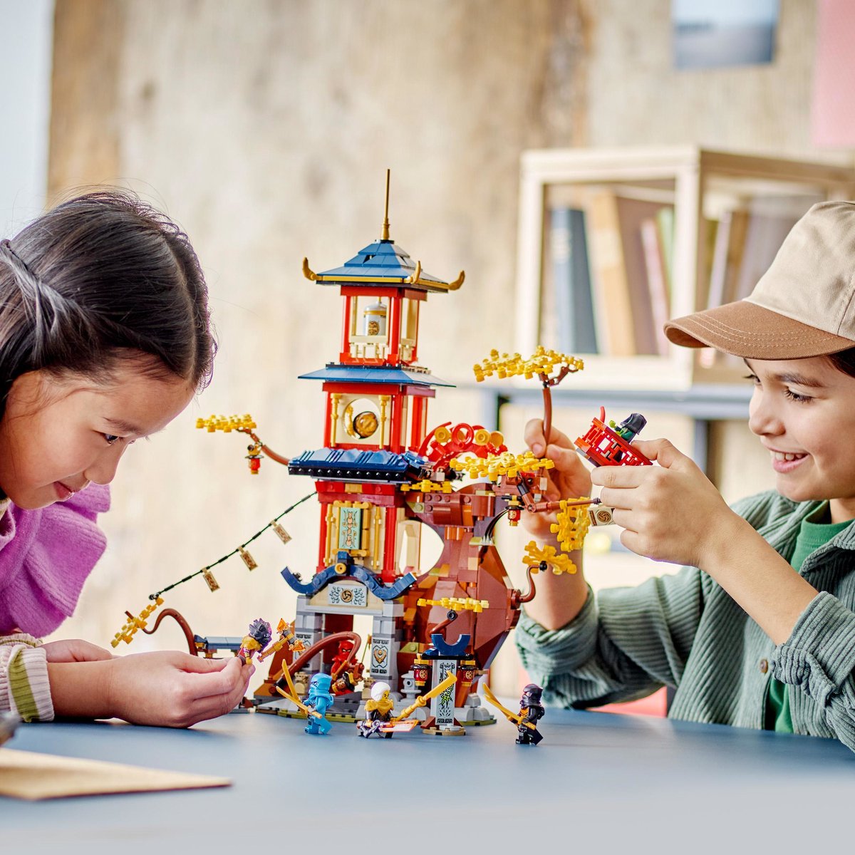 LEGO NINJAGO Tempel van de drakenenergiekernen Dragon Rise Set - 71795