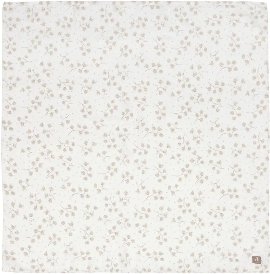 Jollein Hydrofiele Doek Large 115x115cm - Leafy Dreams - 2 Stuks