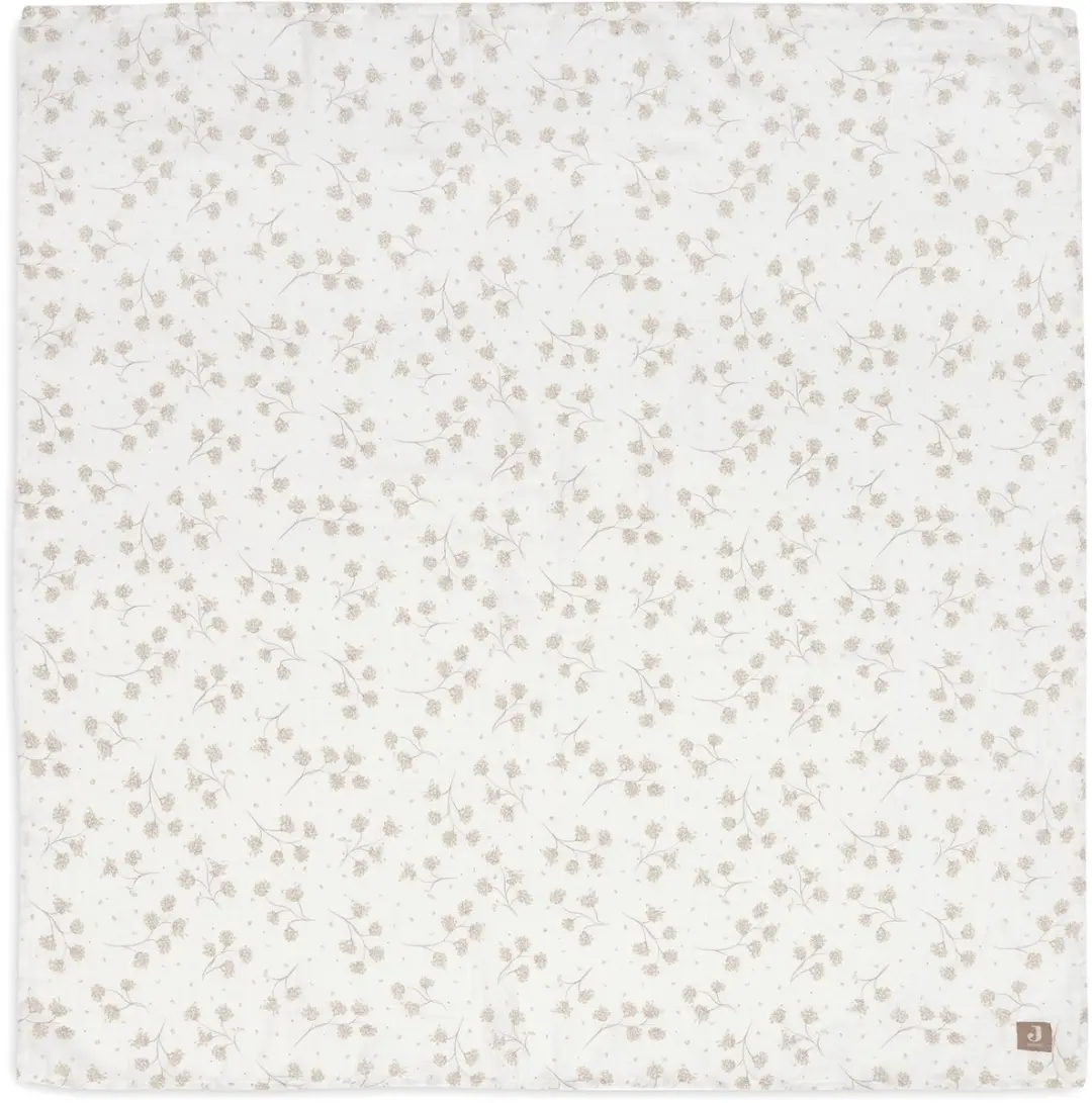 Jollein Hydrofiele Doek Large 115x115cm - Leafy Dreams - 2 Stuks